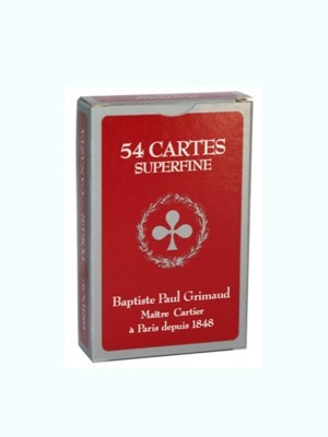 54 cartes Superfine Grimaud - Billards Toulet