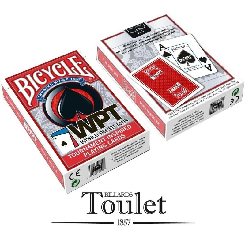 carte de poker WPT Bicycle - Billards Toulet