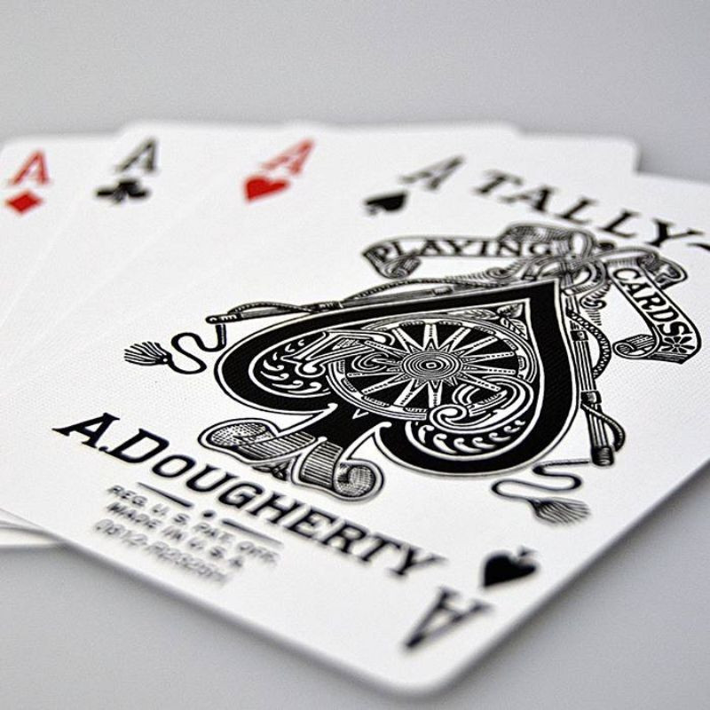 jeux de cartes poker Tally Ho n°9 - 56 cartes - Billards Toulet
