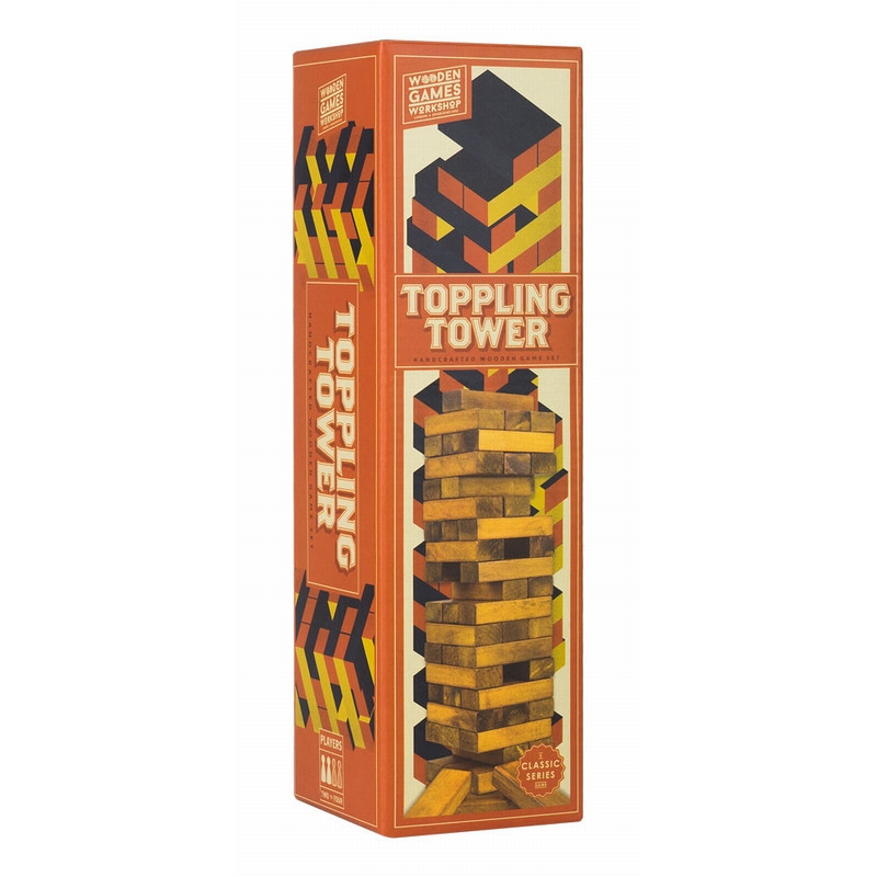 Jeu en bois vintage - Toppling tower - Billards Toulet