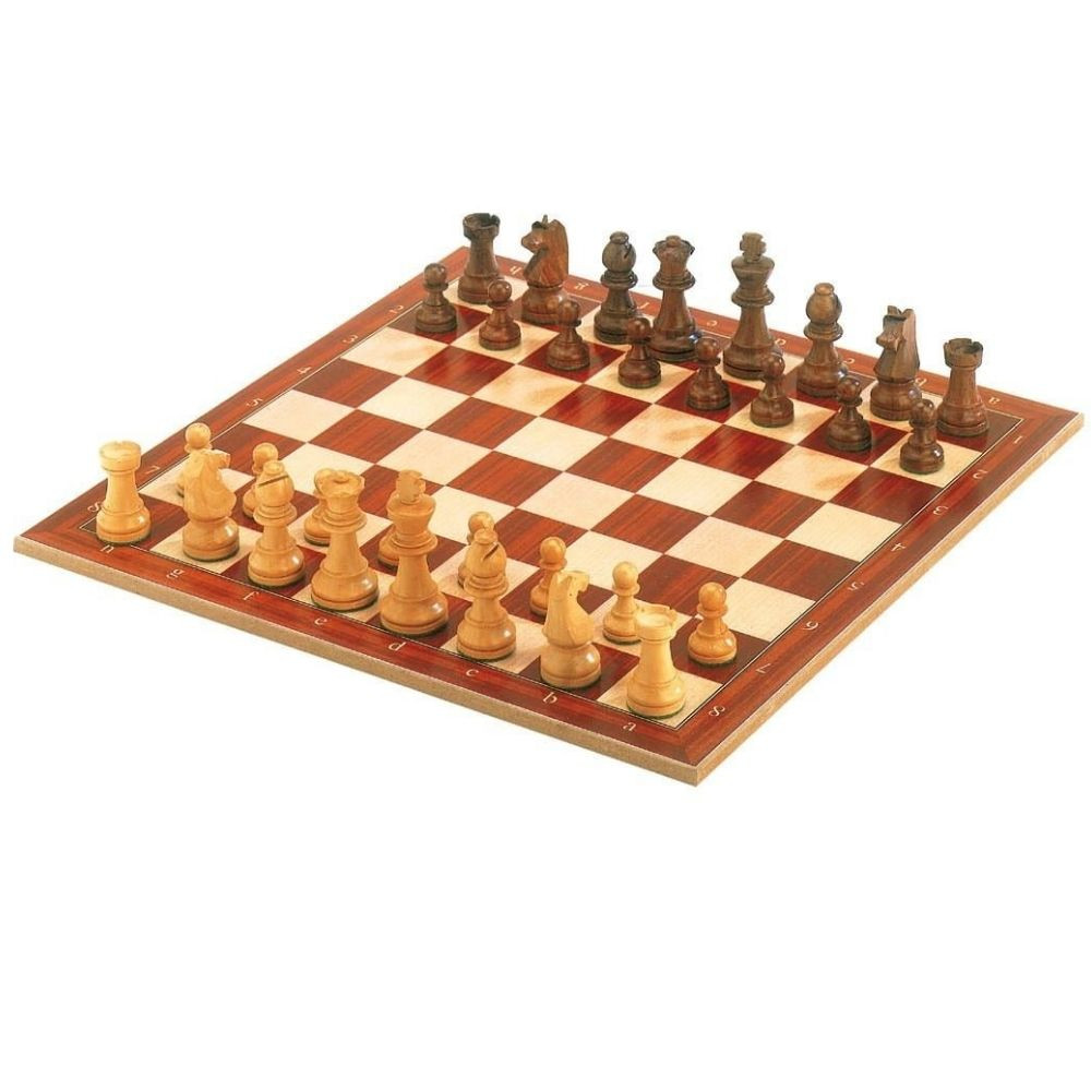 Jeu d'échecs traditionnel en bois -  32 cm - Billards Toulet