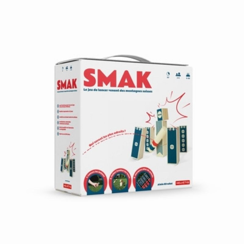 SMAK - Le jeu de lancer en bois Suisse -  Billards Toulet