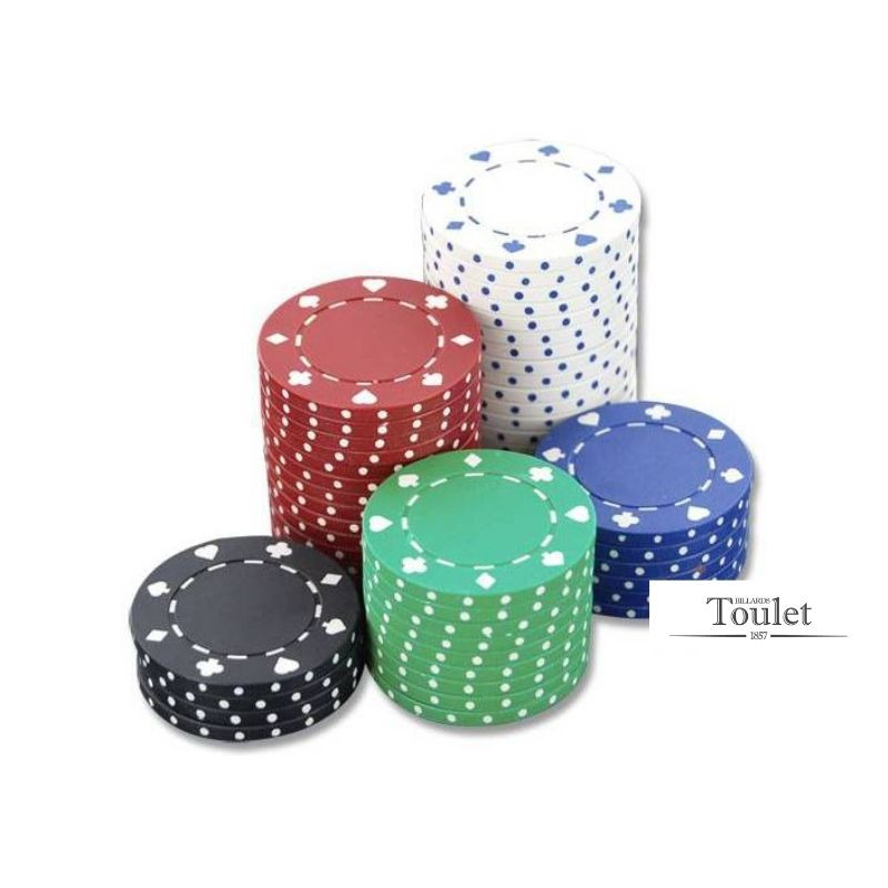 Mallette poker DICE 600 Jetons - Billards Toulet