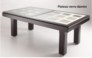 Billard Table avec plateau verre - Billards convertibles Toulet