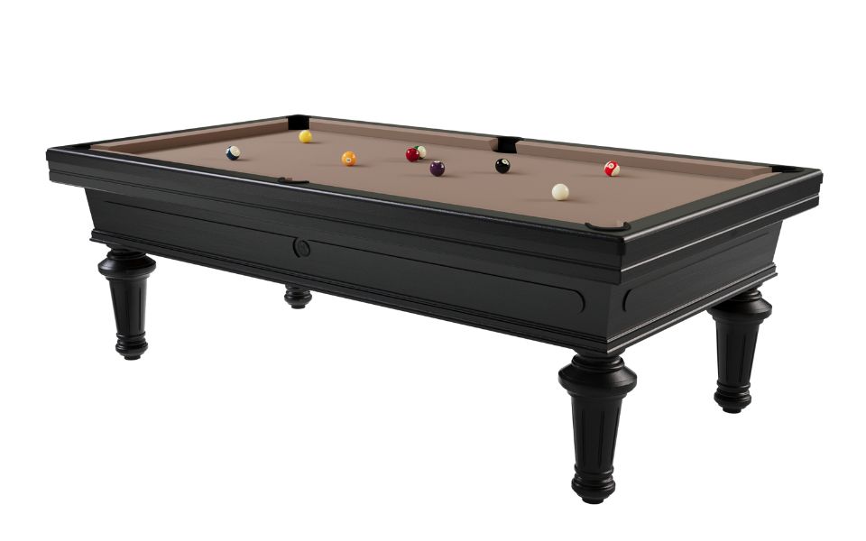 acheter table de billard classique noire Empereur personnalisable Toulet