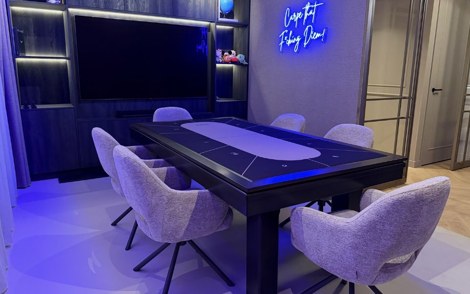 billard convertible table poker personnalisable Broadway Toulet