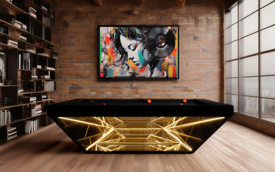 billard haut de gamme artistique Infini Toulet Quentin Carnaille