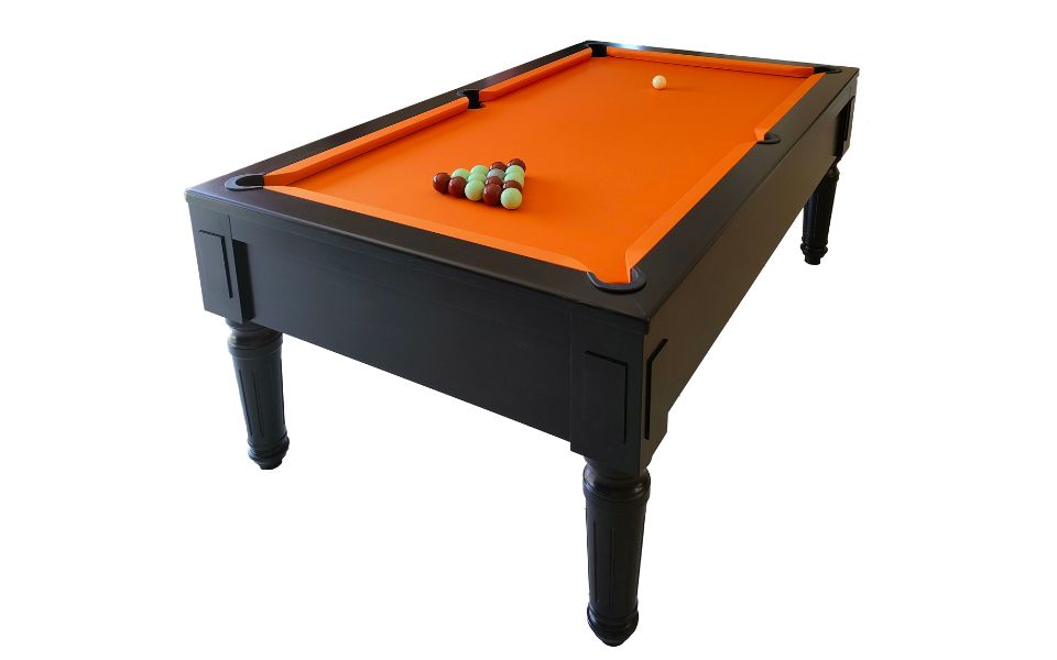 billard loisirs noir et orange Week-end pour café - Toulet