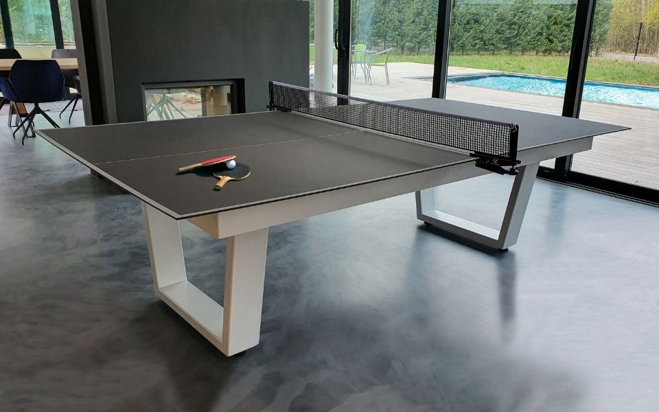 Billard Ping-pong moderne blanc - Billards Toulet