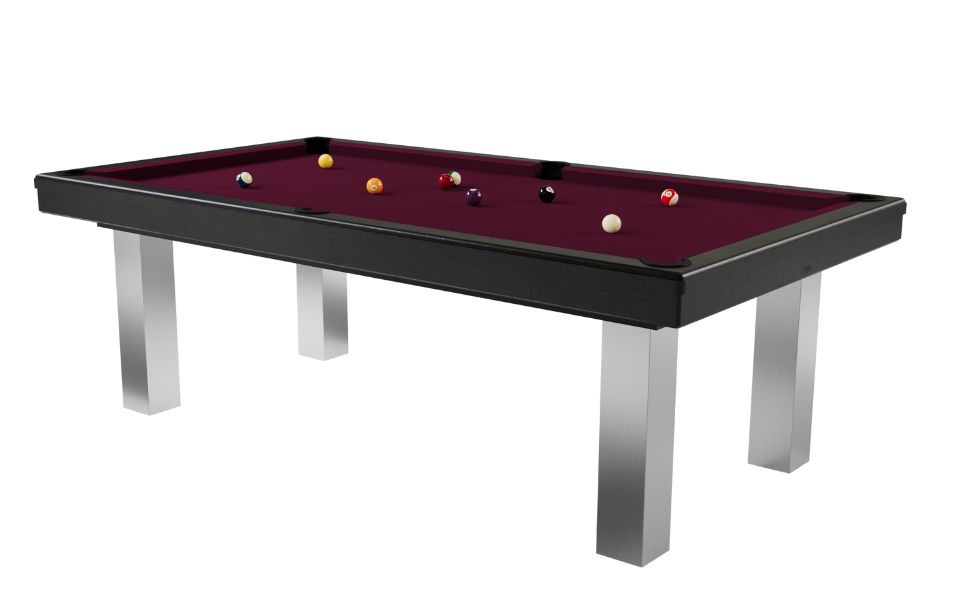 billard table inox design noir Loft - Toulet