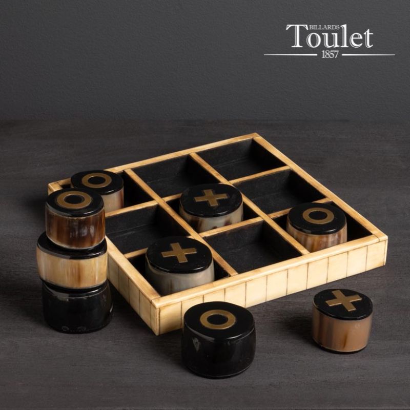 jeu de dominos design dore et resine - billards Toulet