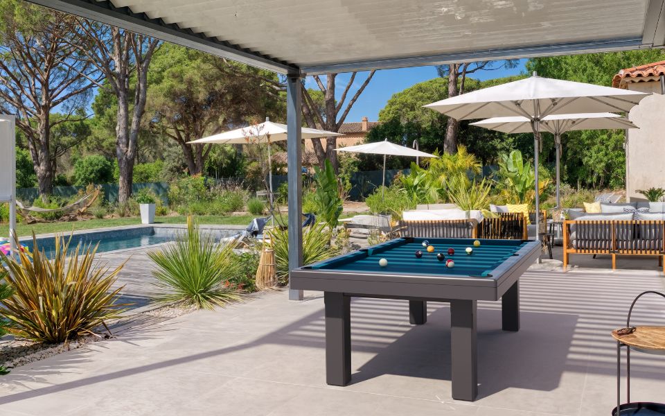 Installer billard extérieur terrasse outdoor Bubbly Toulet
