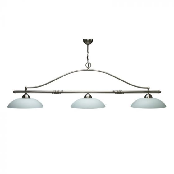 Lustre Kimi pour table de billard 3 opalines - Toulet