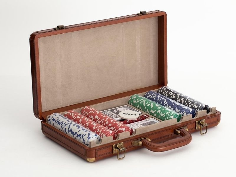 Mallette poker cuir luxe haut de gamme Manhattan - Billards Toulet