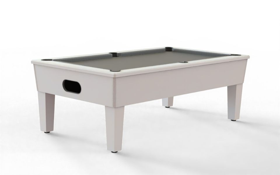table de billard blanche competition blackball 8 Pool - Toulet
