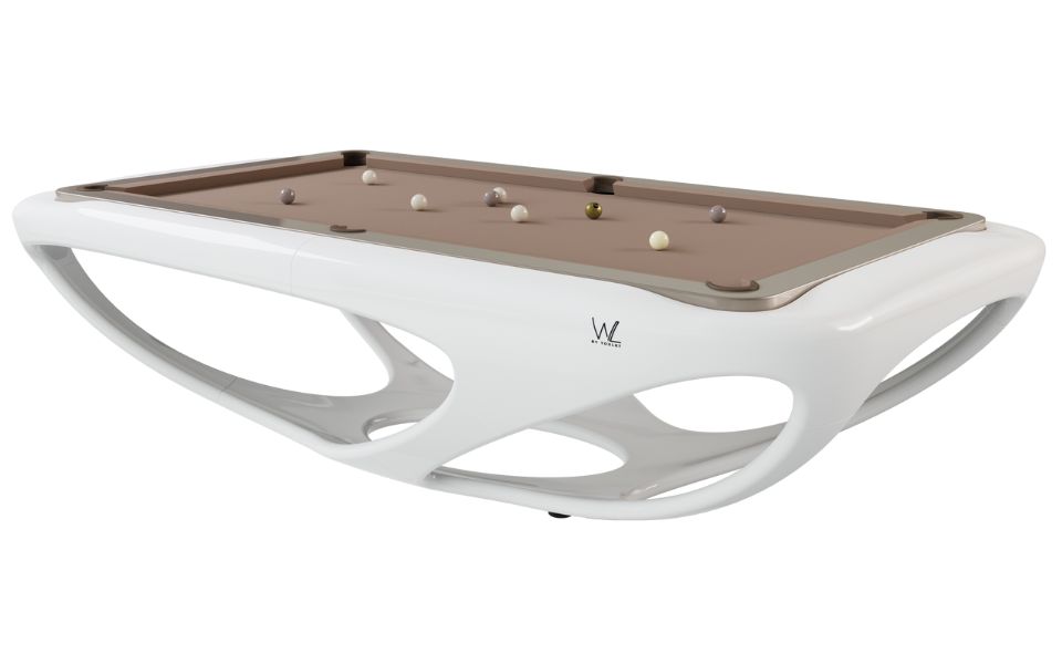 table de billard design Whitelight luxe - Toulet